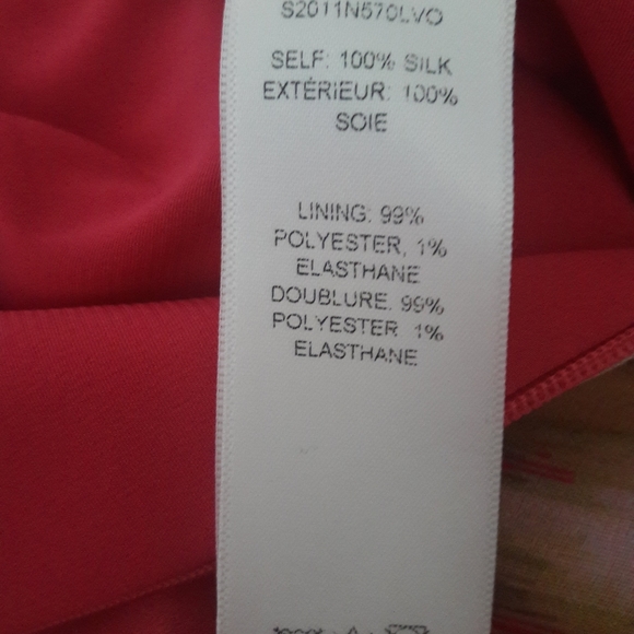 🆕️CAROLINA HERRERA silk dress sz 6 - Picture 8 of 9